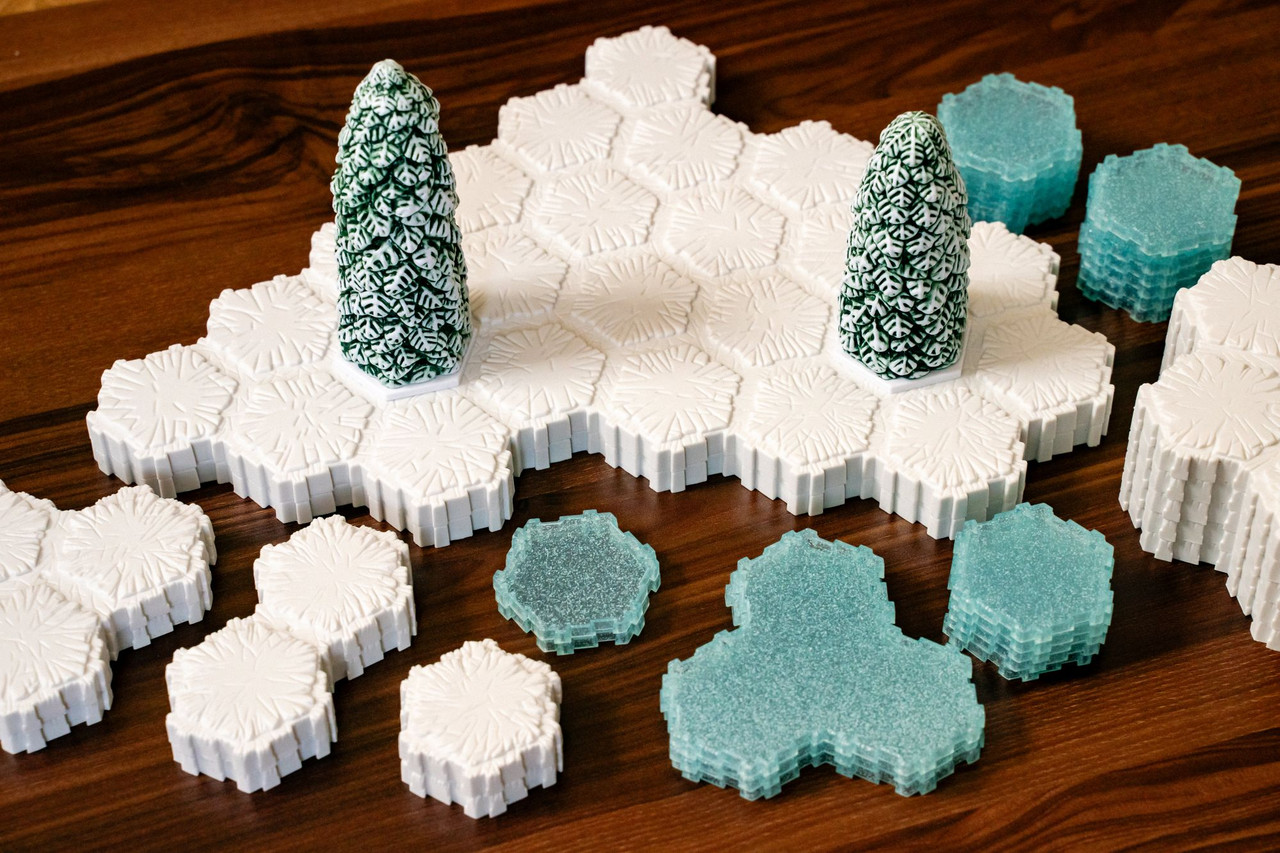 HeroScape: Terrain System - Snowfields of Valhalla
