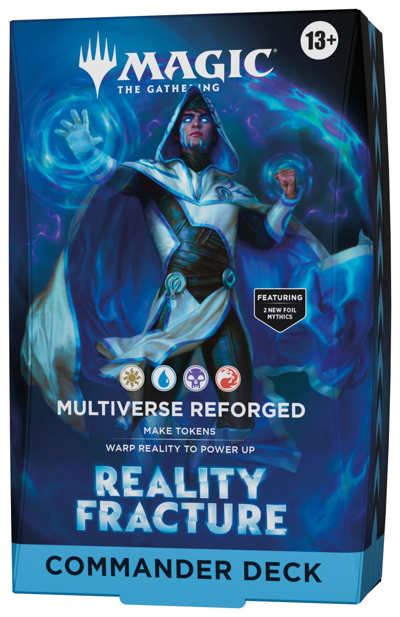 Magic CCG: Reality Fracture Commander Deck Multiverse Reforged Magic, Reality Fracture, Commander Deck, Multiverse Reforged, board game accessory