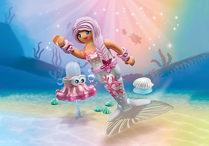 Playmobil: Special Plus - Meerjungfrau mit Spritzkrake