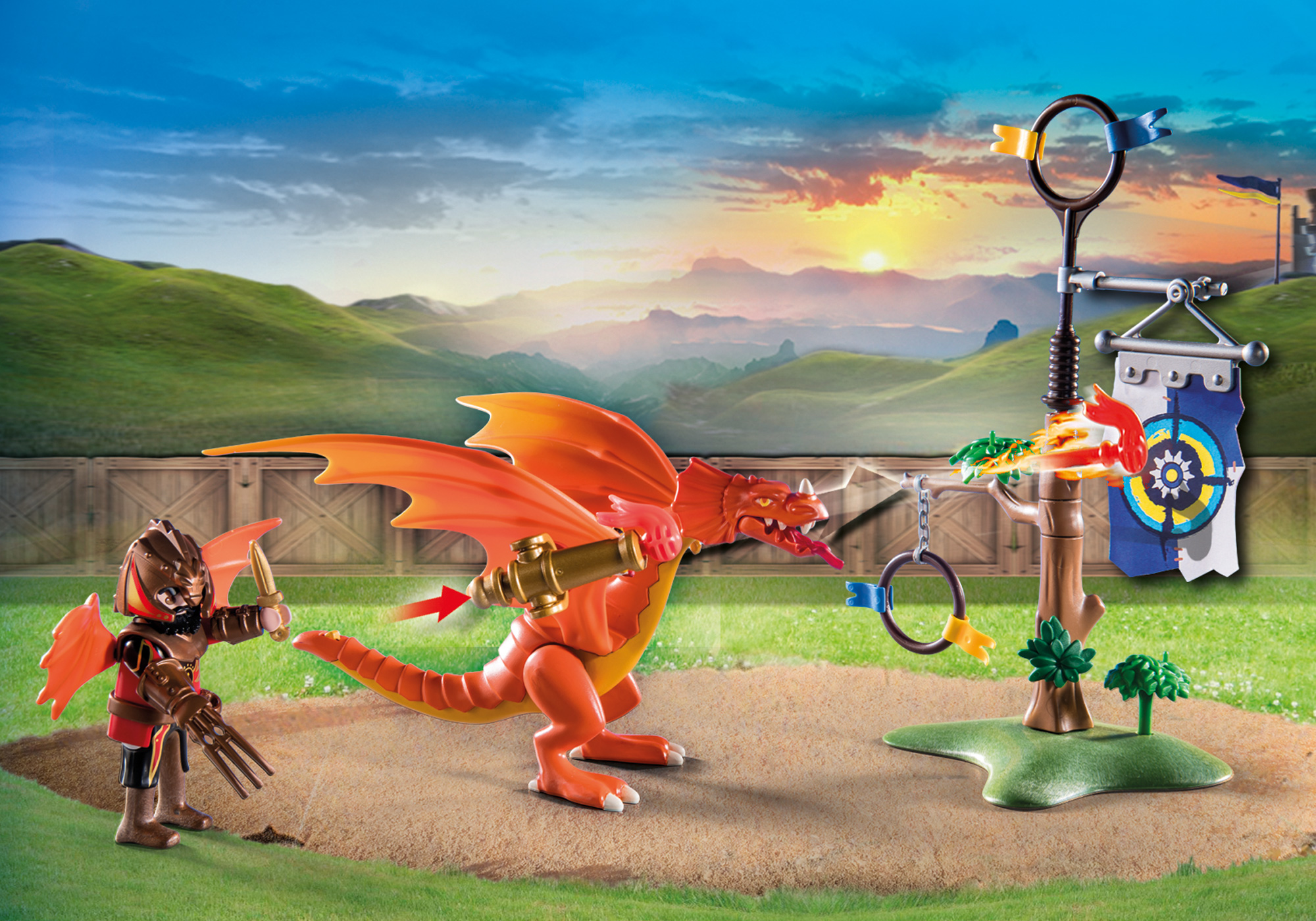 Playmobil: Novelmore - Novelmore vs. Burnham Raiders - Turnierplatz