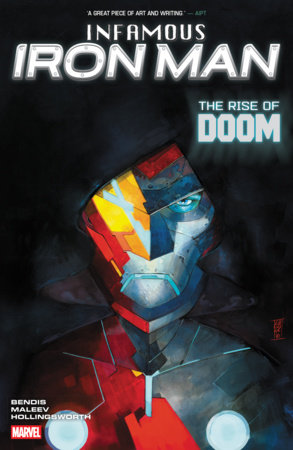 Infamous Iron Man - The Rise of Doom Tpb comic, Iron Man, armor, doom, cover art