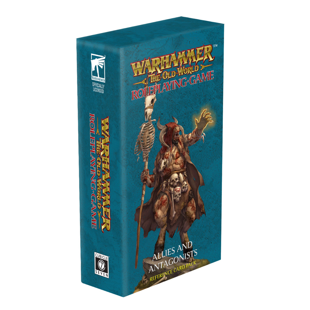 Rollenspiel, Warhammer, Allies and Antagonists, Referenz-Karten-Pack, Brettspiel-Box