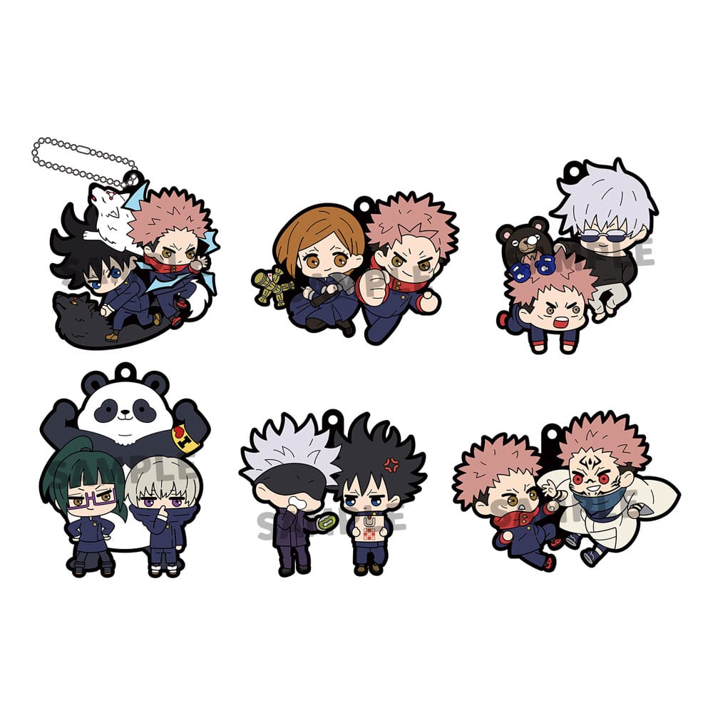 Chibi Figuren, Jujutsu Kaisen, Kawaii Sticker, Handy Anhänger, Charakter Figuren