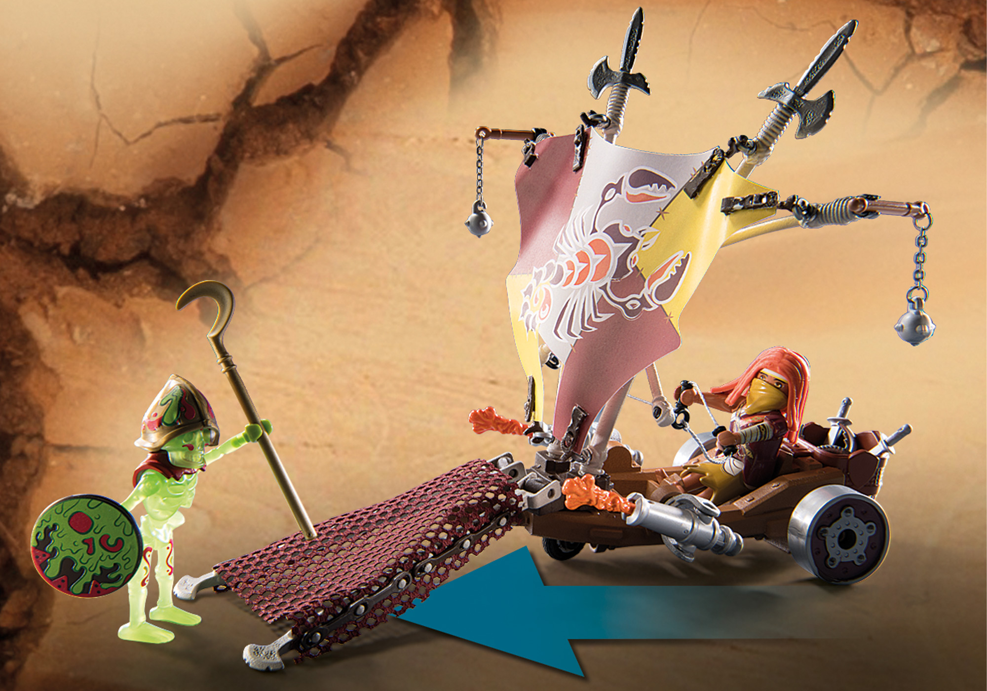 Playmobil: Novelmore - Sal'ahari Sands Dünensurfer