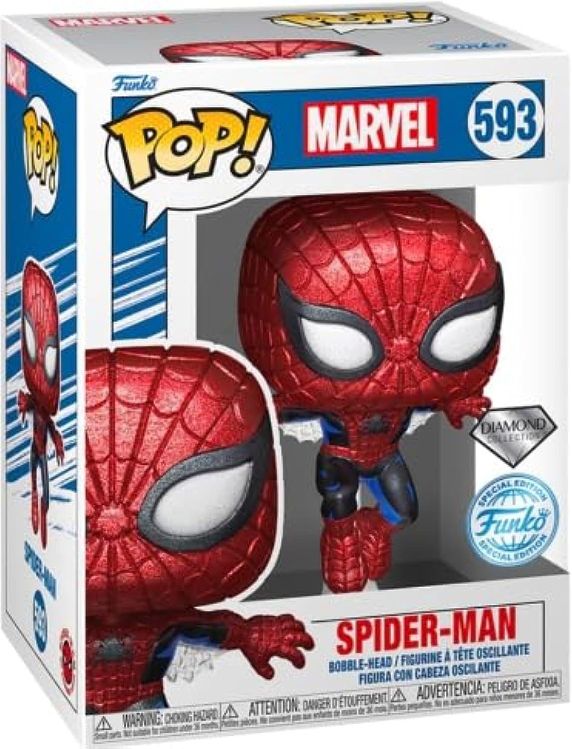 Marvel: POP Spider-Man Diamond Collection (593)