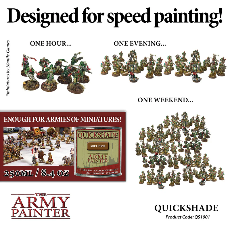 Army Painter: Quick Shade - Soft Tone Army Painter: Quick Shade - Soft Tone