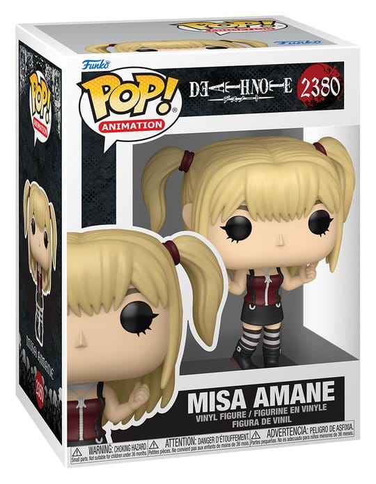 Death Note: POP Misa Amane (2380) Vinylfigur, Misa Amane, Funko Pop, Anime, Puppefigur