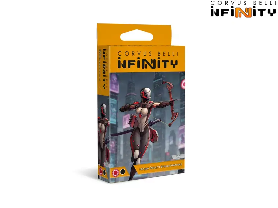 action figure, Ninja, Multi-weapon, Robotic, Verpackung