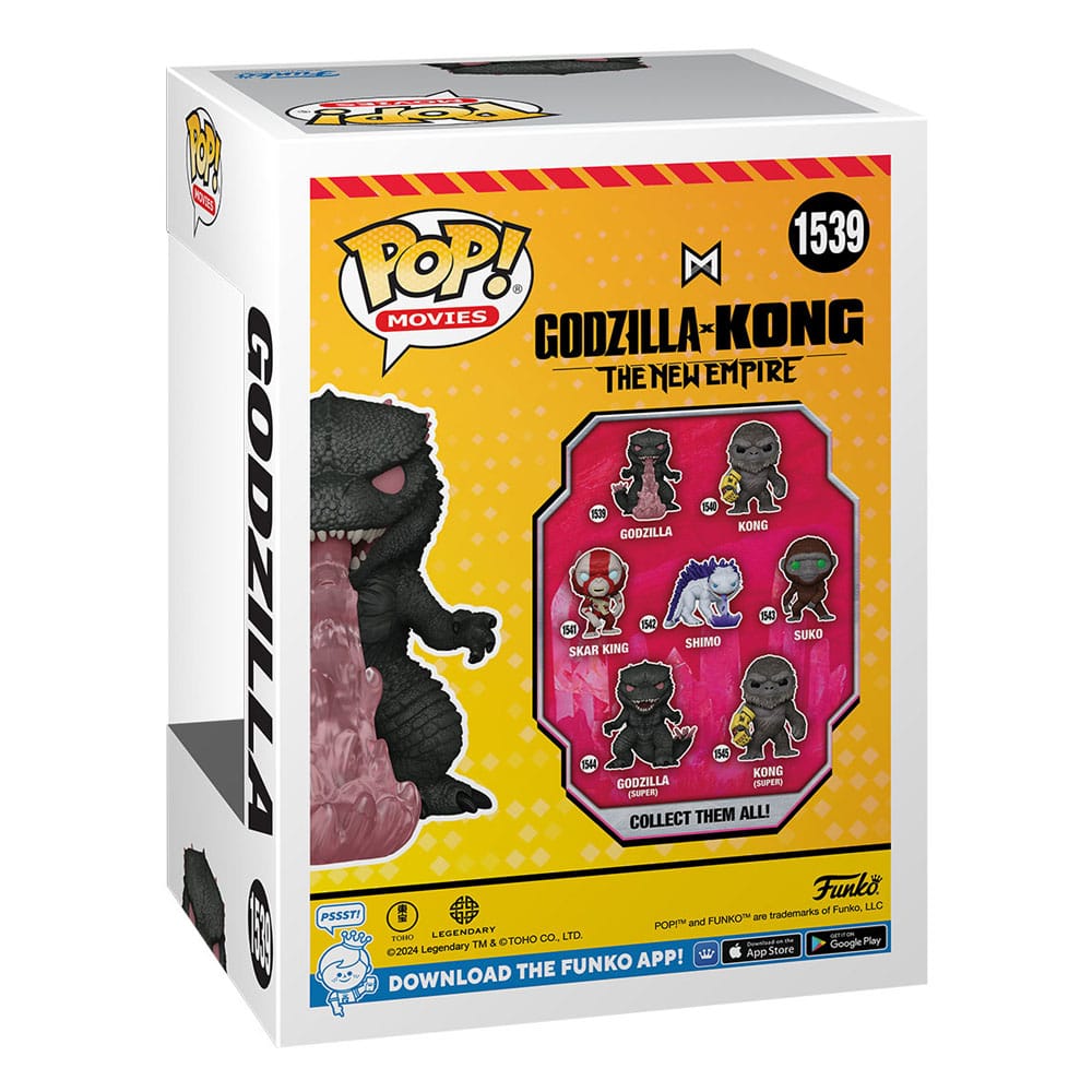 Godzilla vs. Kong 2: POP Godzilla w/Heat-Ray (1539)