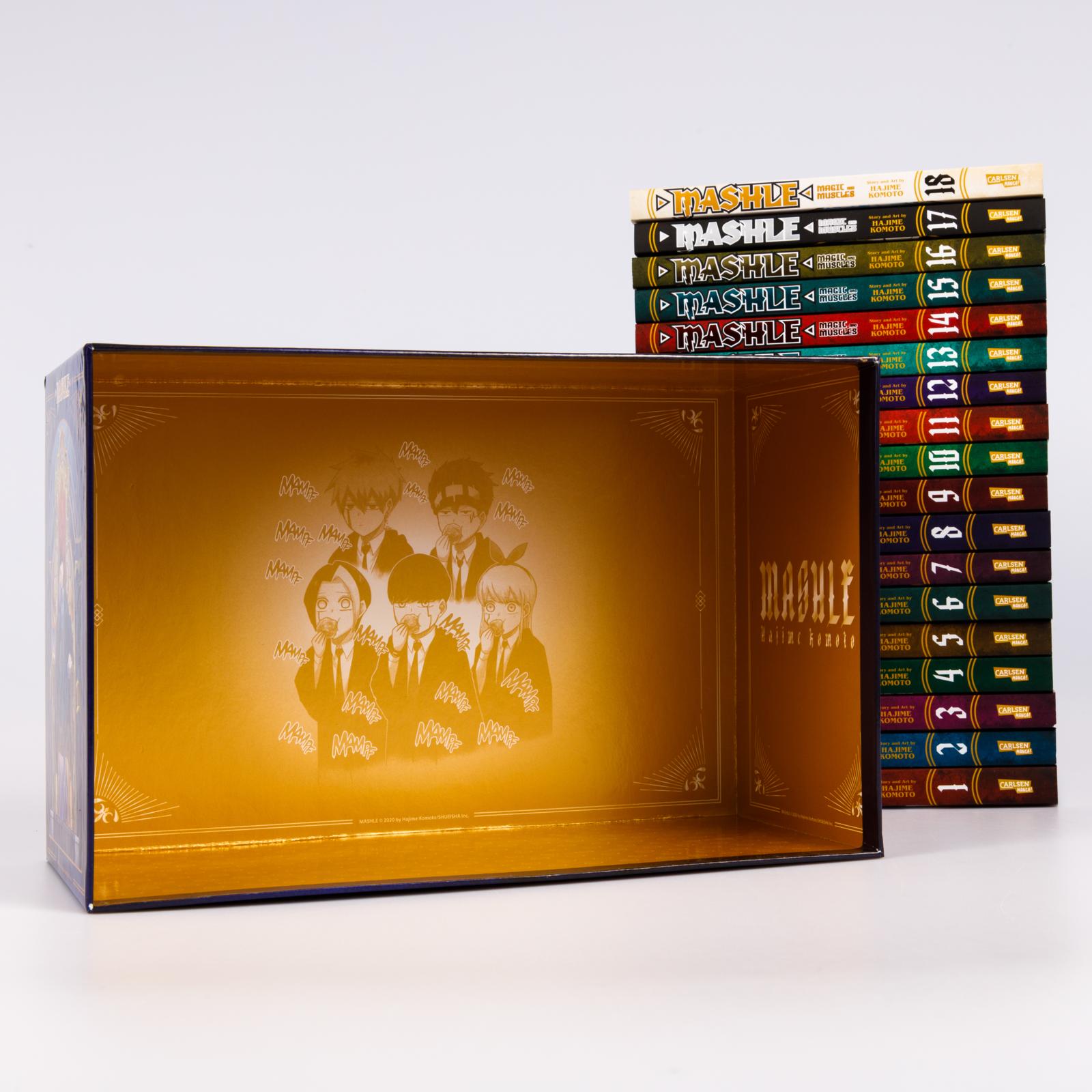 Mashle Bd.1-18/Schuber