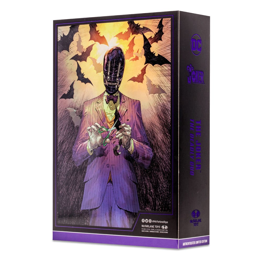 DC Multiverse AF: The Joker (The Deadly Duo) Gold Label Limited Edition 18cm DC Multiverse AF: The Joker (The Deadly Duo) Gold Label Limited Edition 18cm