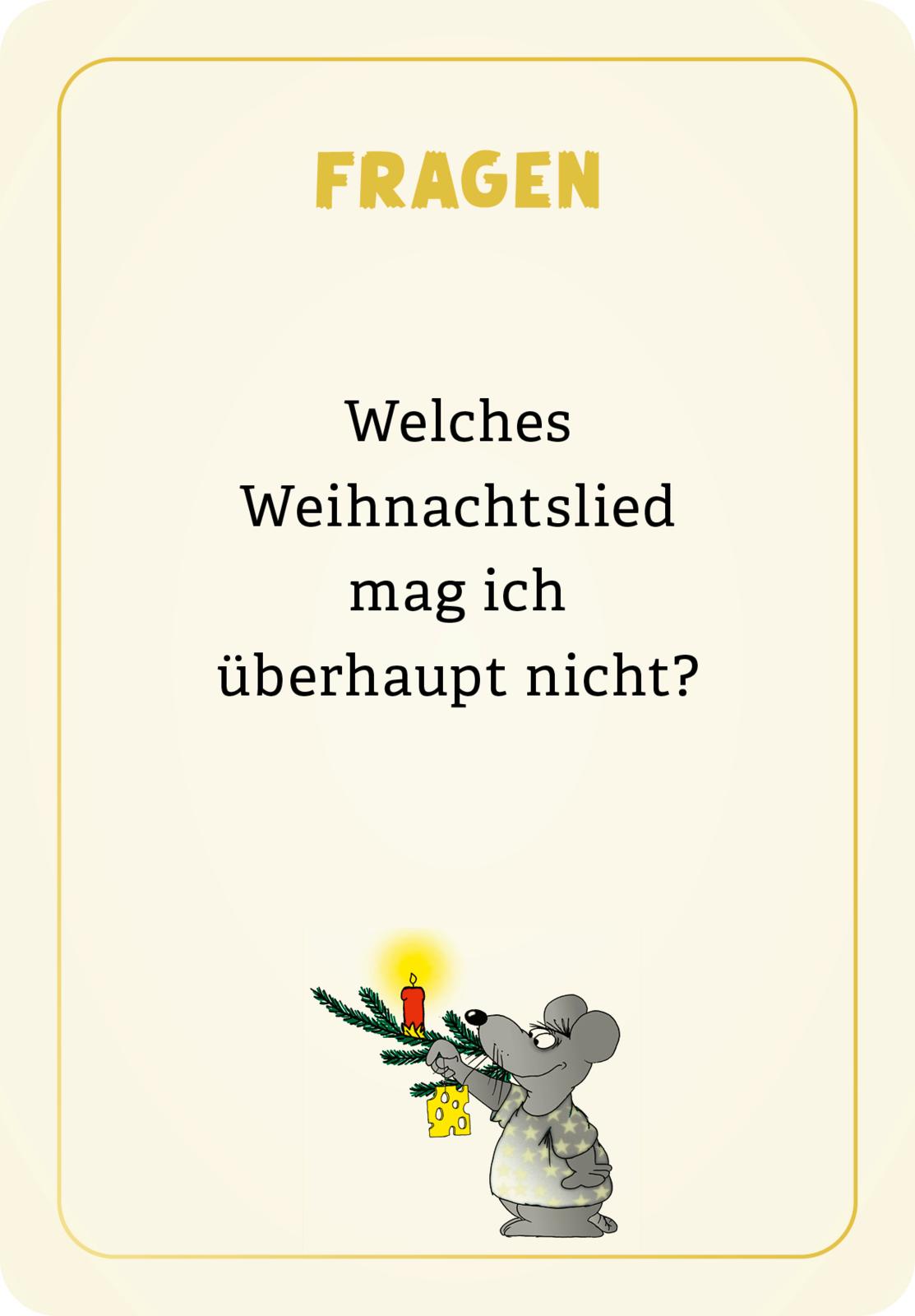 Uli Stein X-Mas-Edition: We are family Weihnachtskarte, Maus, Kerze, Weihnachtsbaumzweig, Geschenkanhänger