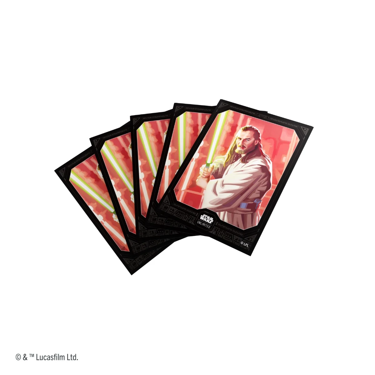 Star Wars Unlimited CCG: Supply - Art Sleeves Qui-Gon Jinn