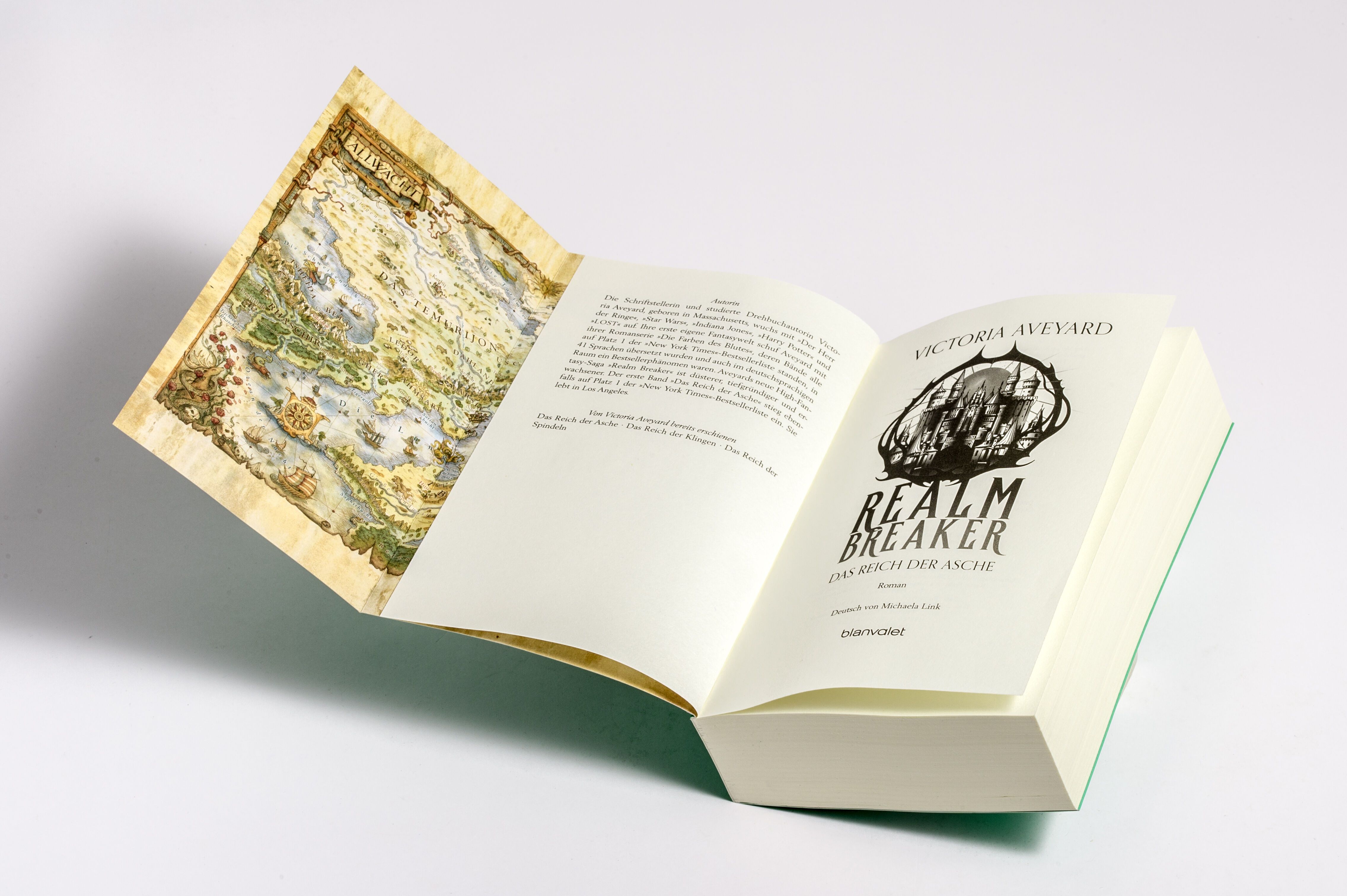 Buch, Hardcover, Illustration, Karte, Typografie