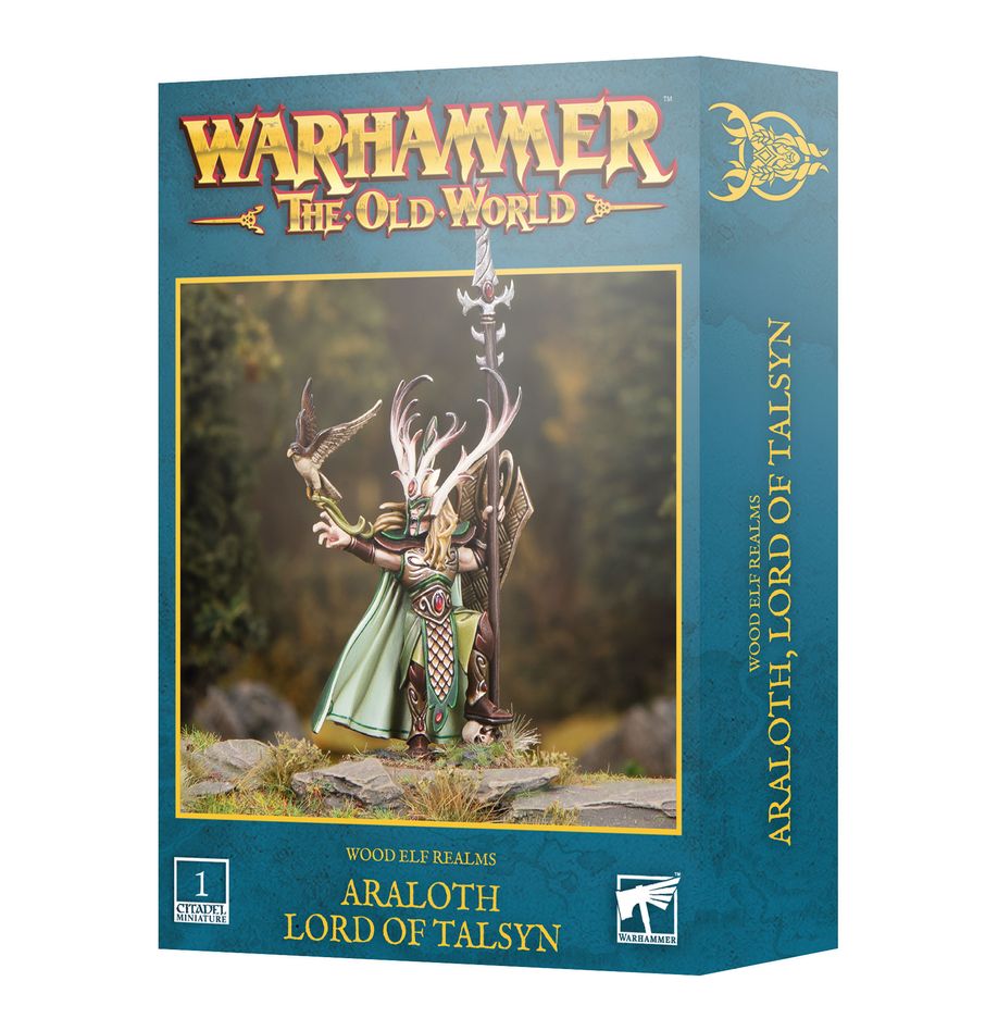Warhammer: The Old World Wood Elf Realms - Araloth, Lord of Talsyn Warhammer: The Old World Wood Elf Realms - Araloth, Lord of Talsyn