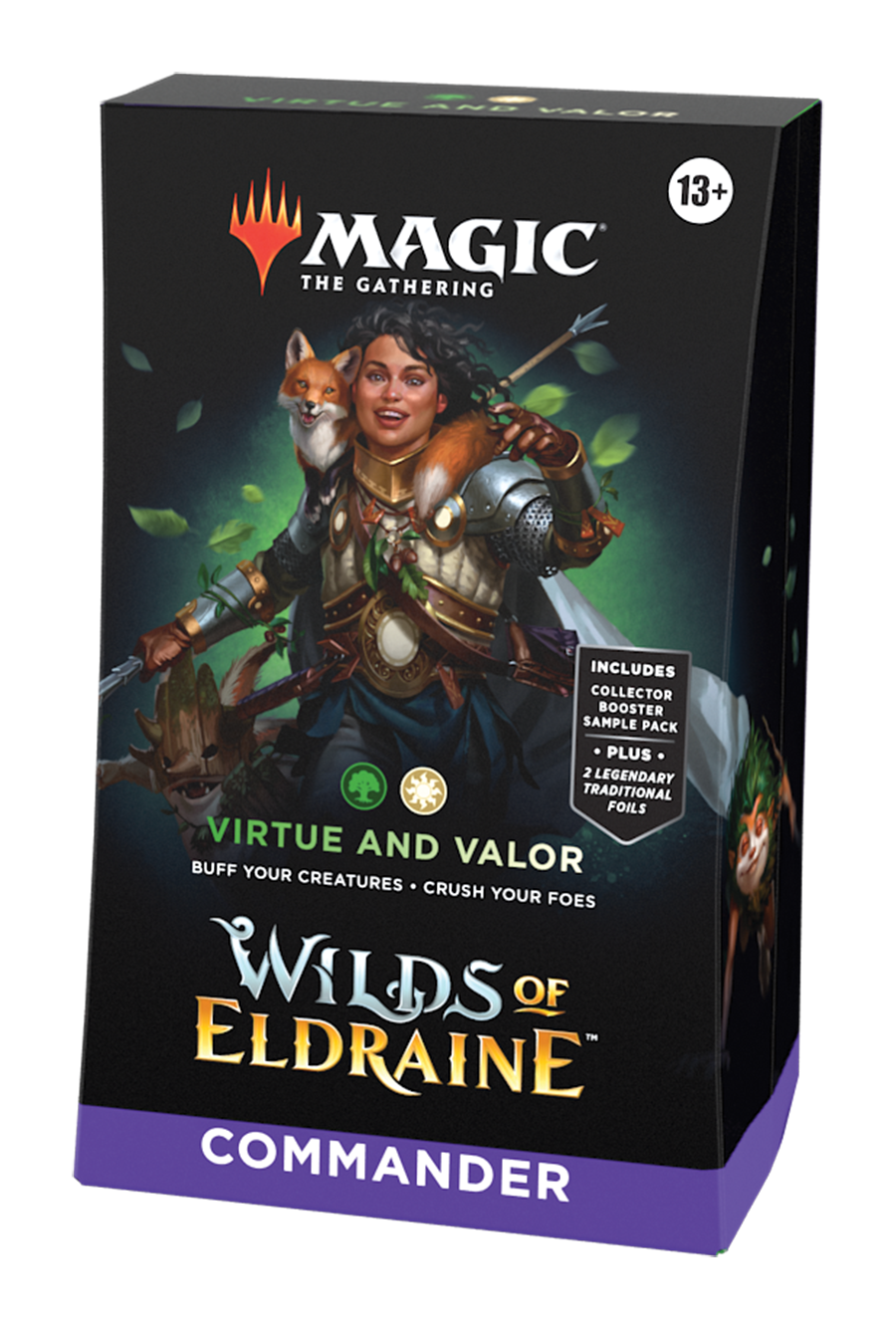 Magic CCG: Wilds of Eldraine Commander Deck "Virtue and Valor"