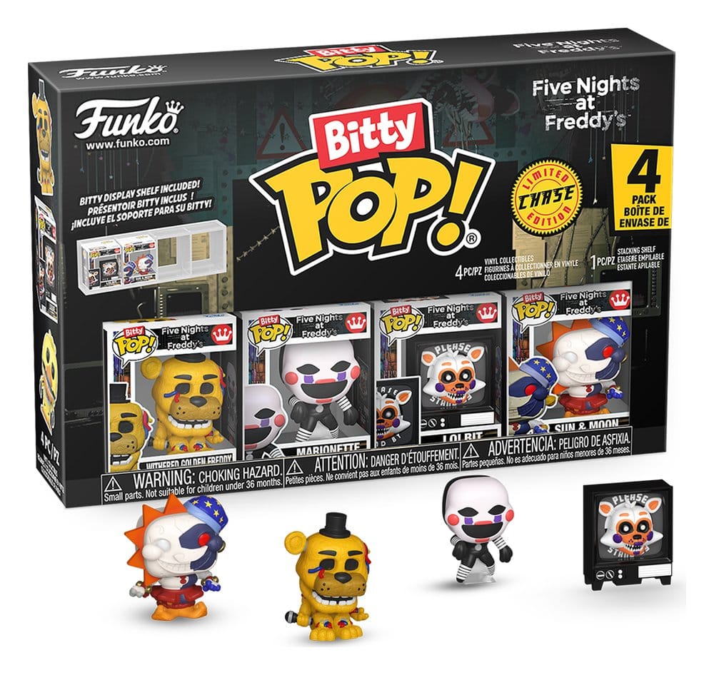 Funko Pop, Figurinen, Five Nights at Freddy's, Viererpack, Figurines
