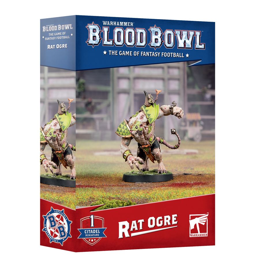 Rat Ogre, Blood Bowl, Miniature, Tabletop, Figure