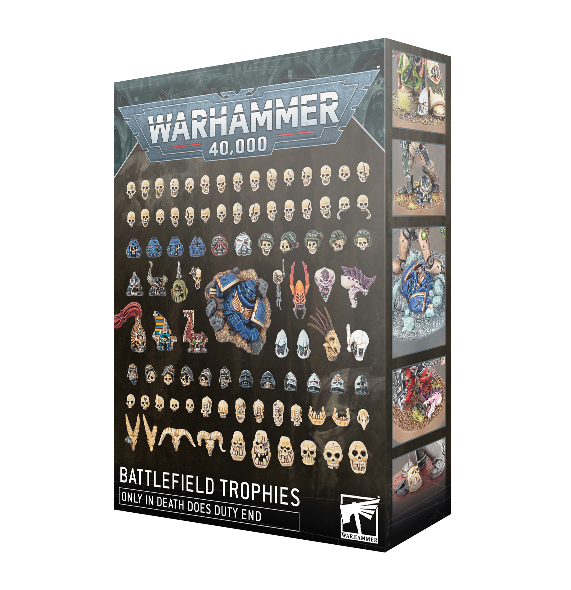 Warhammer 40K: Battlefield Trophies miniatures, skulls, warfamer, trophies, board-game
