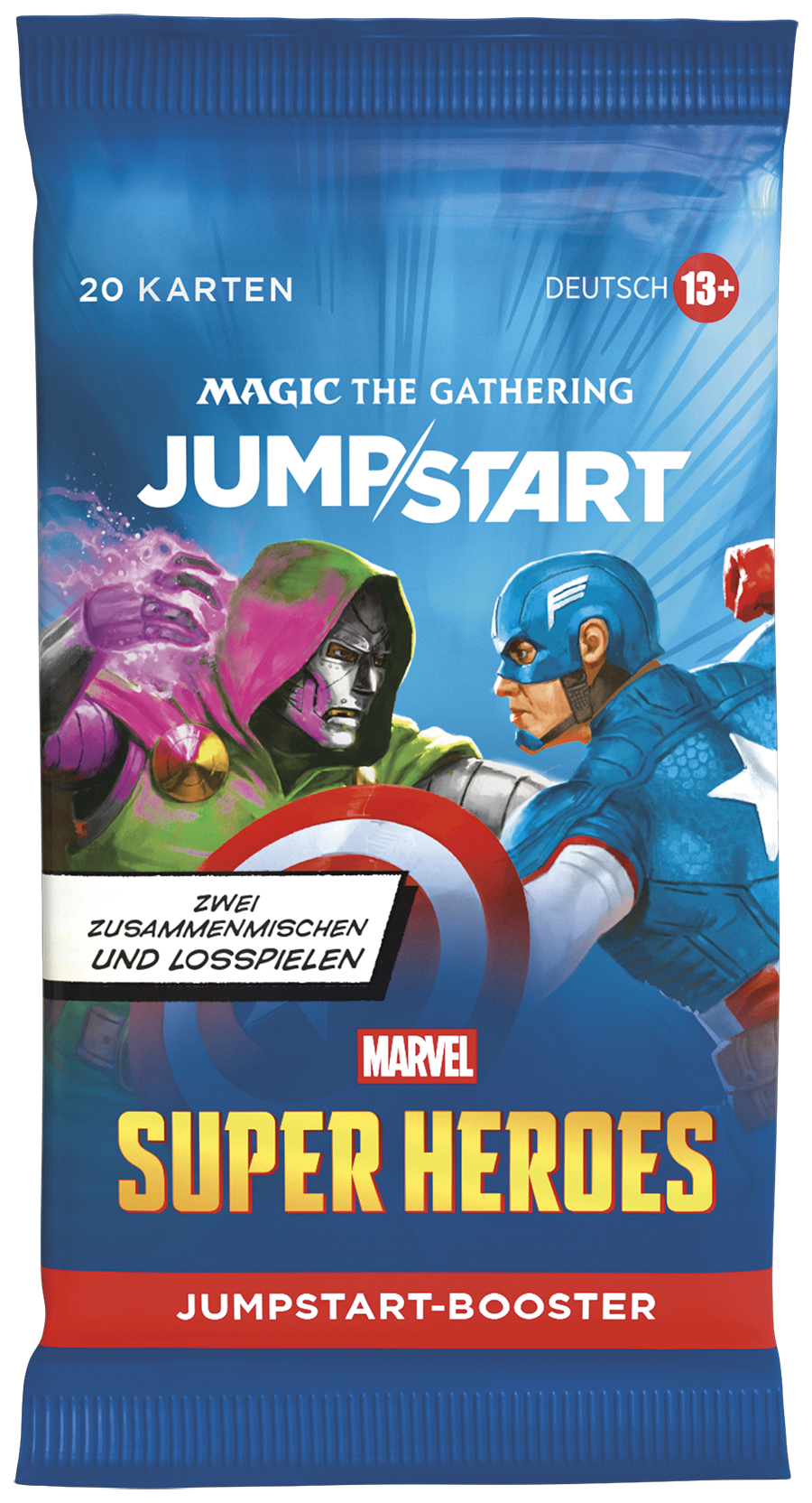 JUMP/START, Super Heroes, Marvel, Trading cards, Spielkarten