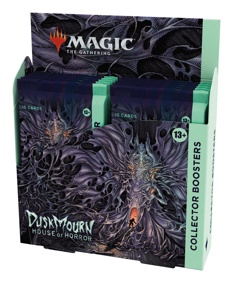 Magic CCG: Duskmourn House of Horror Collector Booster Display Magic CCG: Duskmourn House of Horror Collector Booster Display