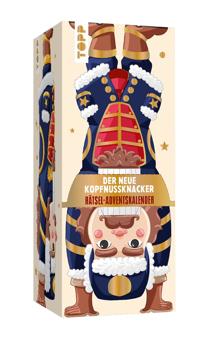 Adventskalender, Kopfnussknacker, Ton-in-Ton, Turmfigur, Kostüm