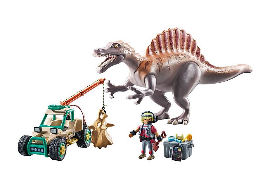 Playmobil: Dinos - Spinosaurus-Angriff auf Dino-Ausgrabung