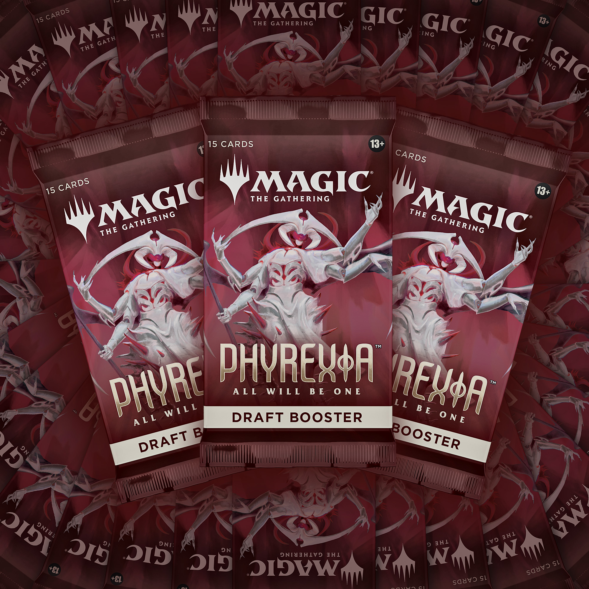 Magic CCG: Phyrexia - All Will Be One Draft Display Magic CCG: Phyrexia - All Will Be One Draft Display