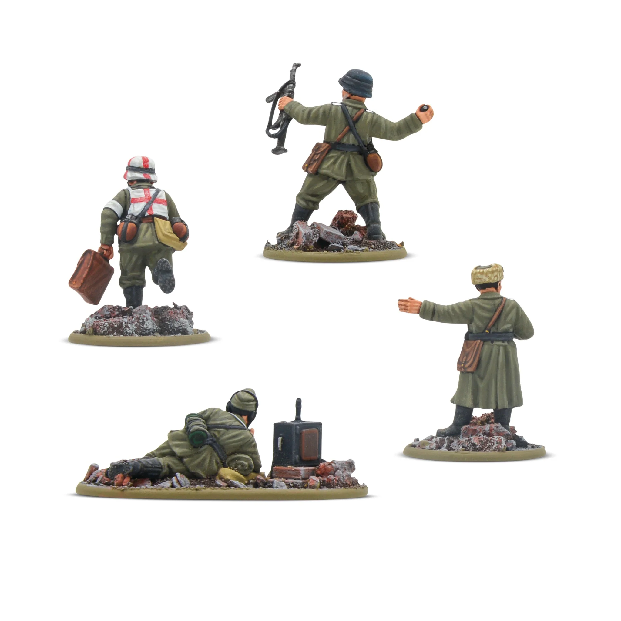 Bolt Action: German - Veteran Infantry HQ Bolt Action: German - Veteran Infantry HQ