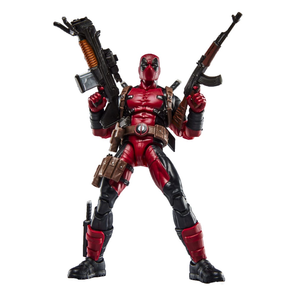 Marvel Legends AF: Deadpool (Maximum Series) 15cm Spielzeug, Pistole, Waffe