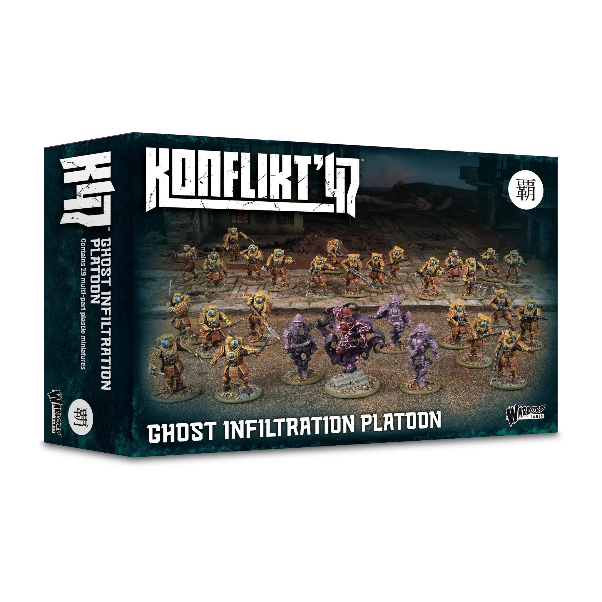 Geisterinfiltration-Platoon, Miniaturen, Tabletop, Infanterie-Staffel, Heer