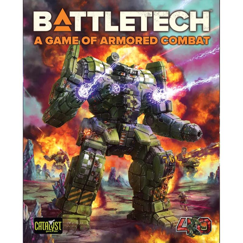 Battletech: 40th Anniversary Edition Robotics, Mech, Grüne Rüstung, Kampfanzug, Explosion