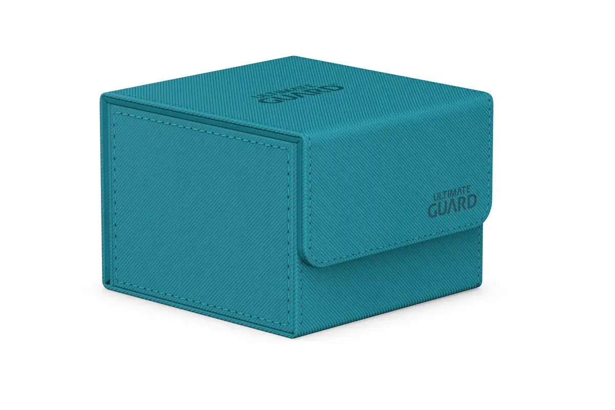 Ultimate Guard: Deckbox Sidewinder 133+ Xenoskin Monocolor petrol Ultimate Guard: Deckbox Sidewinder 133+ Xenoskin Monocolor petrol