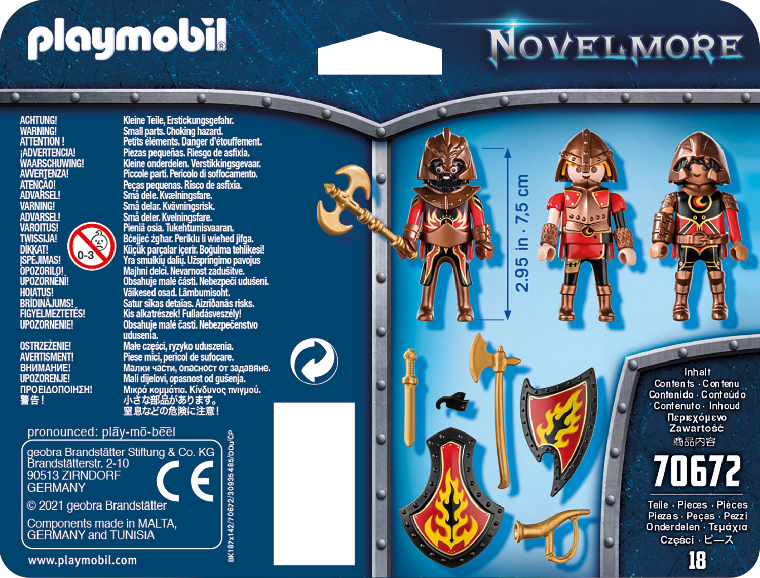 Playmobil: Novelmore - Burnham Raiders 3er Set