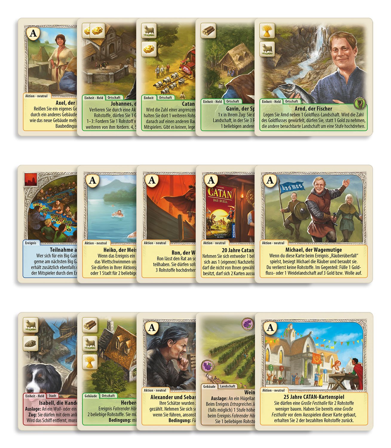 CATAN - Duell Sonderkarten Set 2021 CATAN - Duell Sonderkarten Set 2021