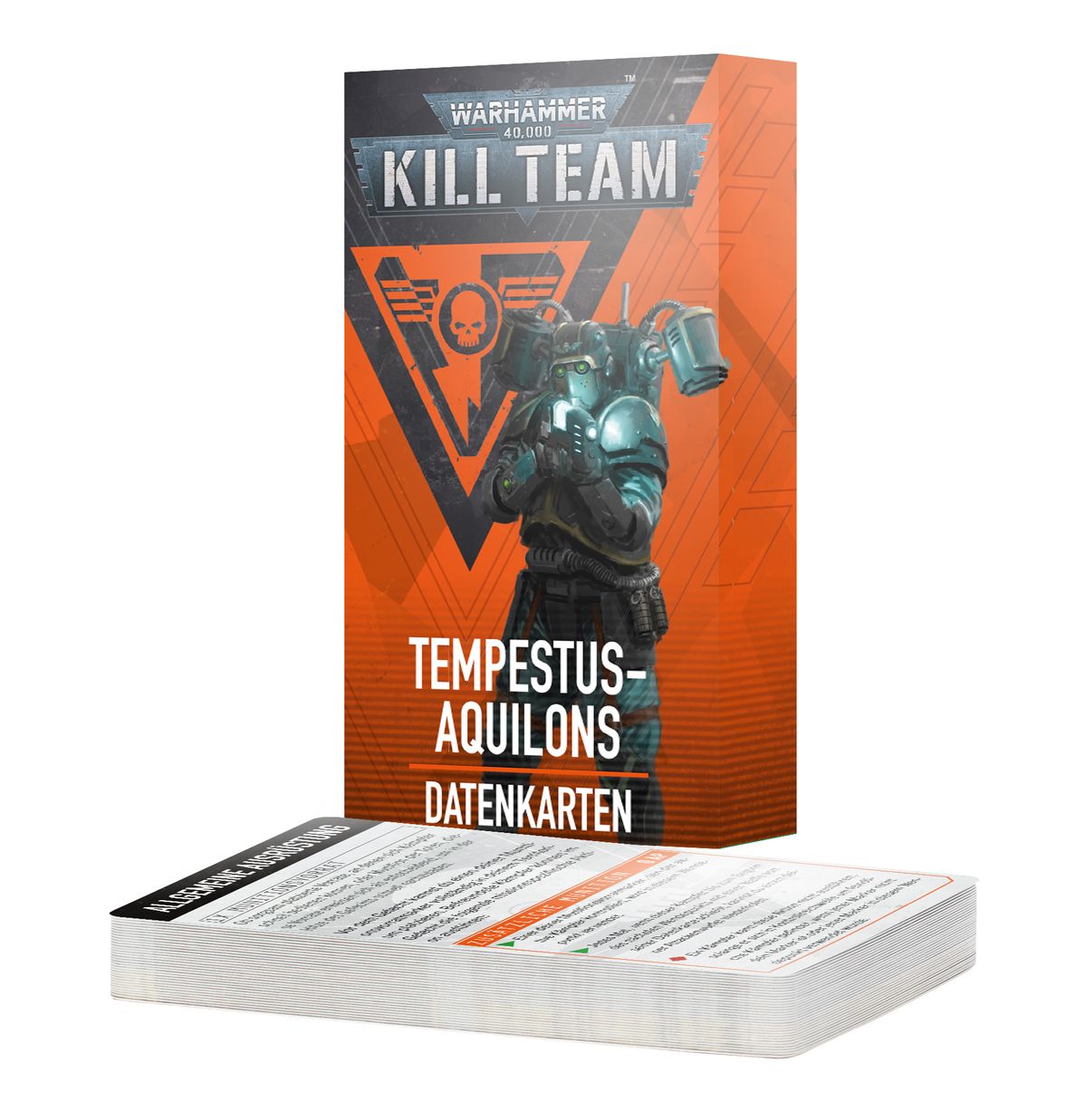 Warhammer 40k: Kill Team - Datacards Tempestus Aquilions dt.