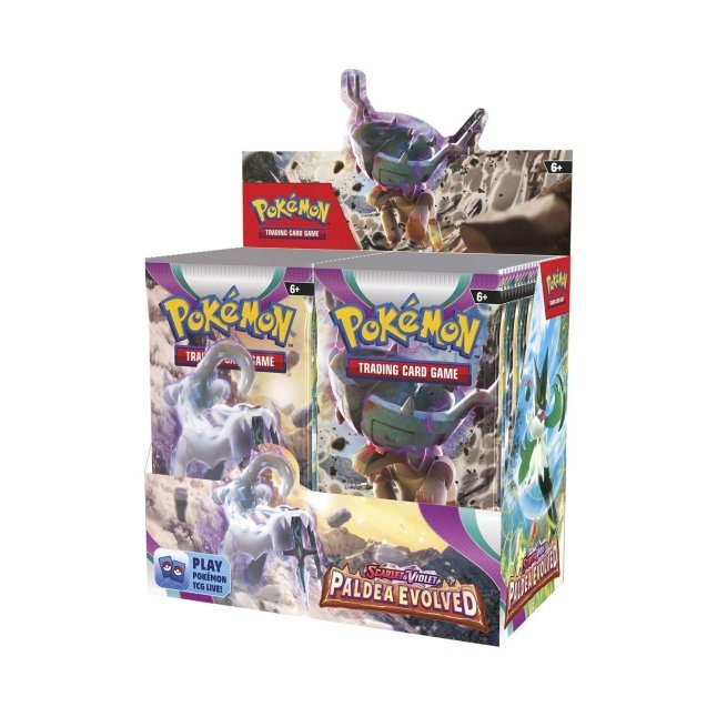 Pokémon CCG dt.: Karmesin & Purpur Entwicklungen in Paldea Display (KP02) Pokémon CCG dt.: Karmesin & Purpur Entwicklungen in Paldea Display (KP02)