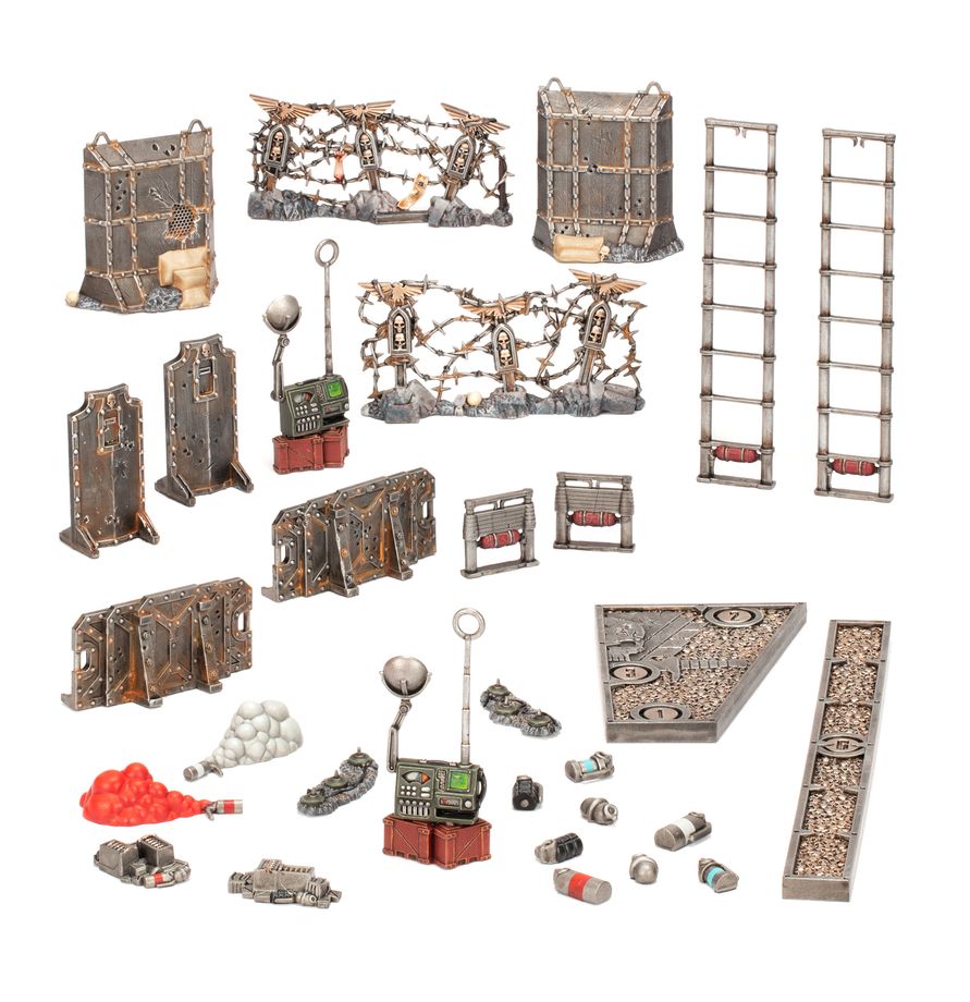 Warhammer 40K: Kill Team - Equipment Pack Zubehor, Tasche, Handtasche, Bronze, Ohrring