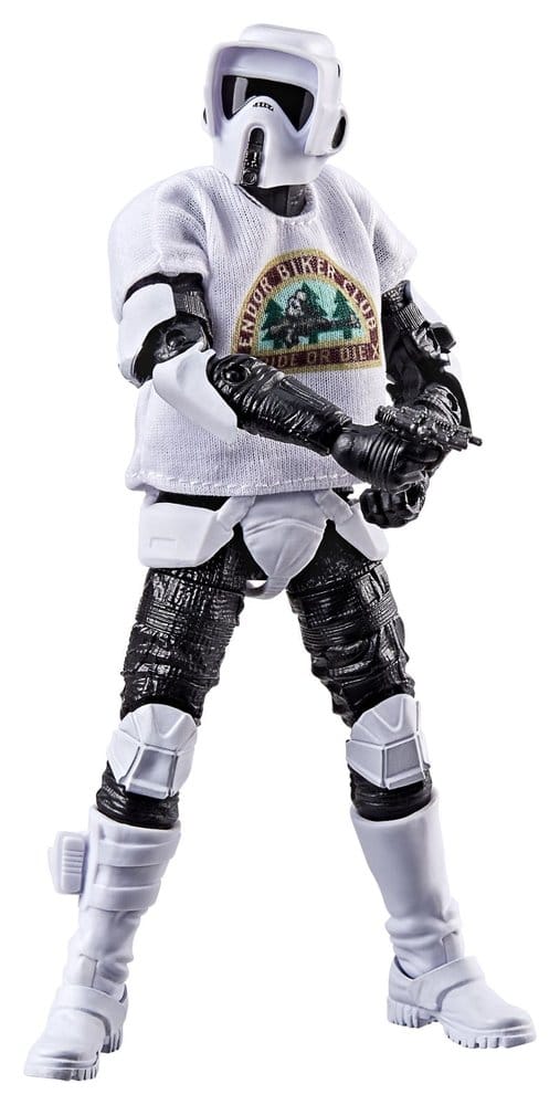 Star Wars AF: Black Series Scout Trooper (May the 4th Be With You) 15cm Sci-Fi Figur, Rüstungsanzug, Weißer Helm, Handschuhe, Schwarze Akzente