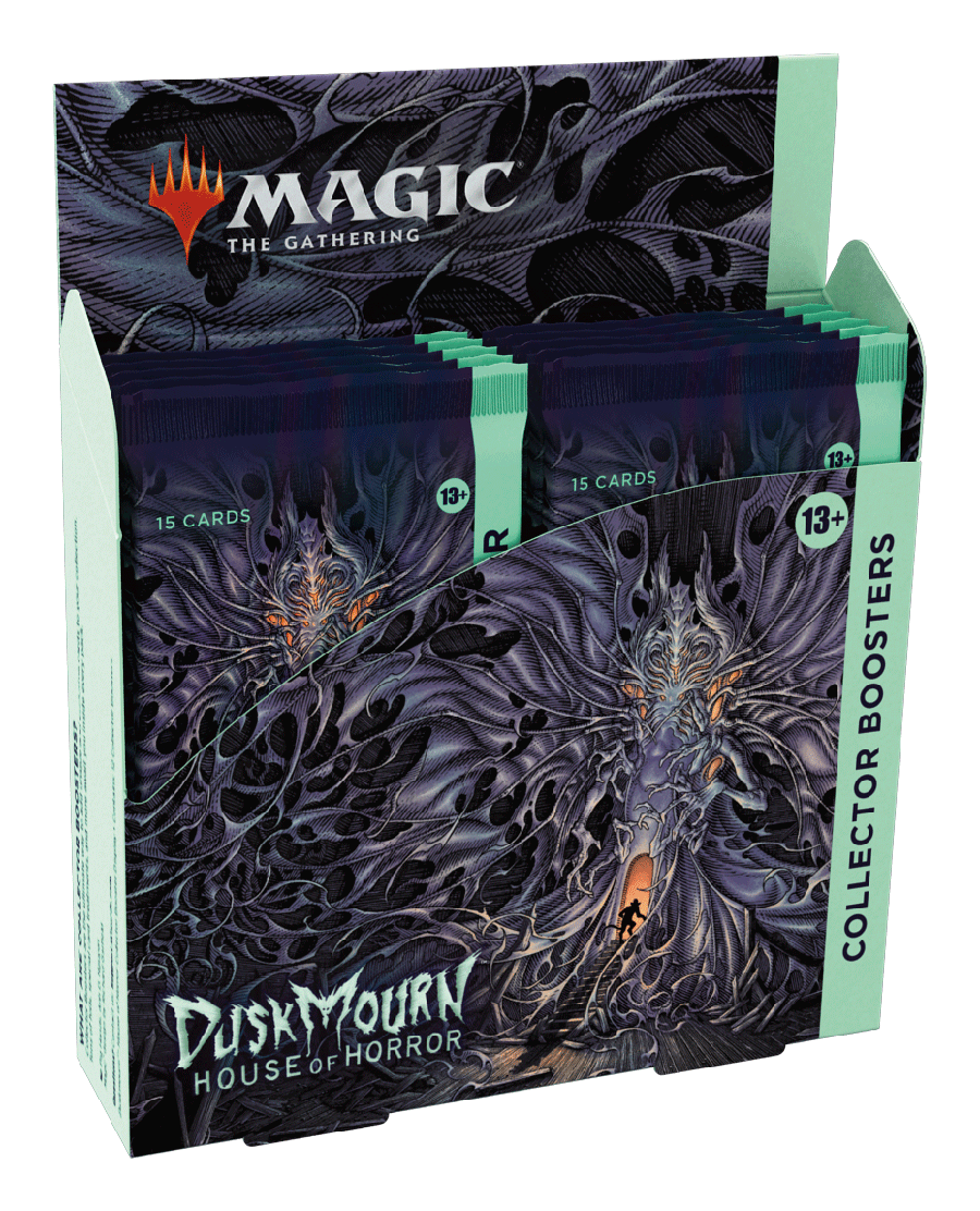 Magic CCG: Duskmourn House of Horror Collector Booster Display Magic CCG: Duskmourn House of Horror Collector Booster Display