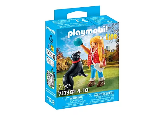 Playmobil: My Life - Frau mit Sennenhund