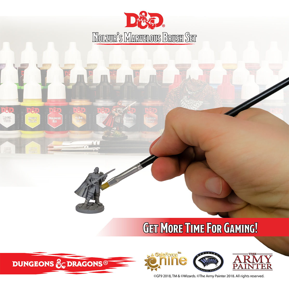 Army Painter: D&D Nolzur'sMarvelous Brush Set