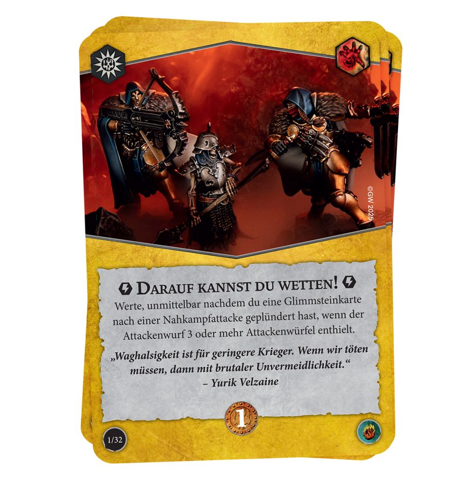 Warhammer: Underworlds - Realmstone Raiders Rival Deck dt.