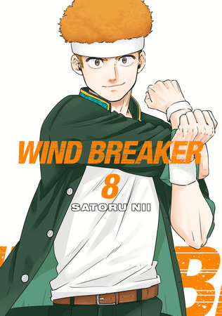 Wind Breaker Vol.8 Tb anime, character, sword, green coat, orange hair