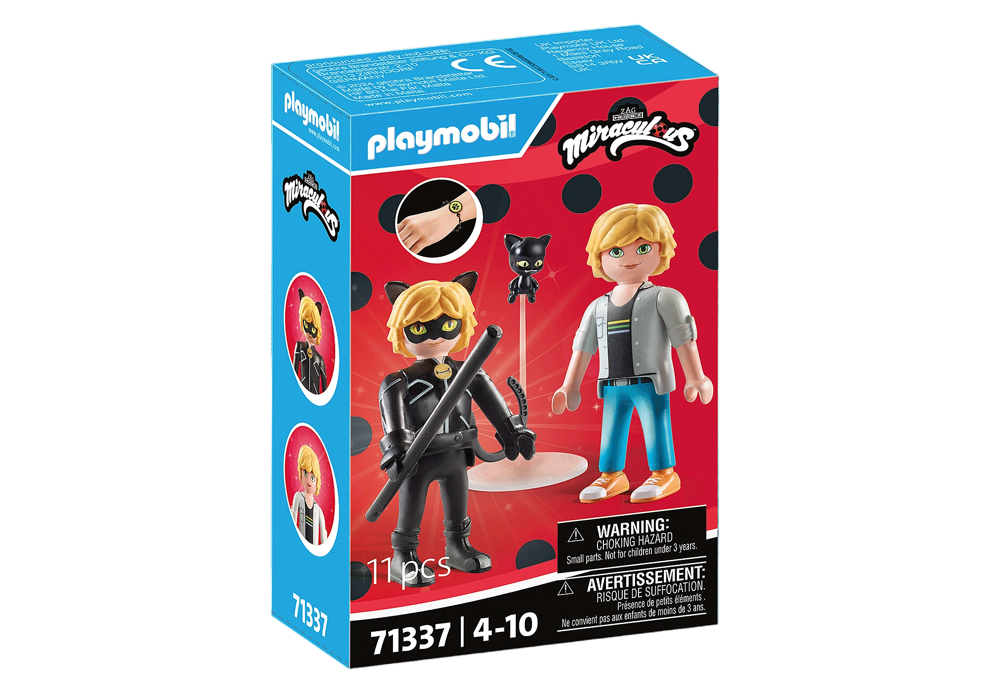 Playmobil: Miraculous - Adrien & Cat Noir