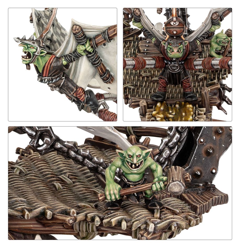 Warhammer: Gloomspite Gitz - Doom Diver Catapult Warhammer: Gloomspite Gitz - Doom Diver Catapult