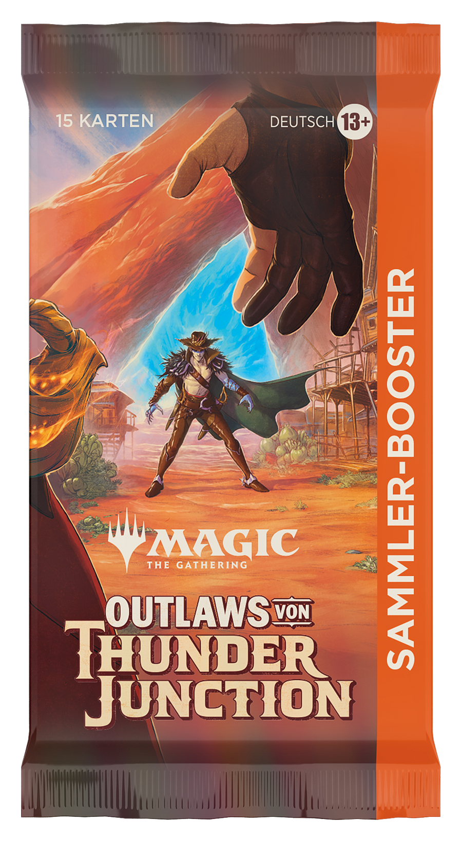 Magic CCG dt.: Outlaws von Thunder Junction Sammler-Booster Magic CCG dt.: Outlaws von Thunder Junction Sammler-Booster