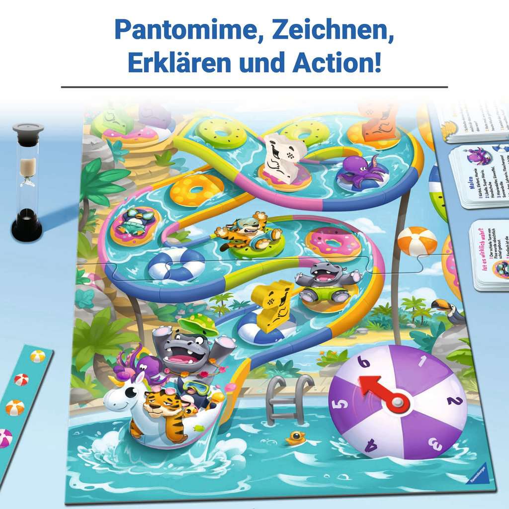 Nilpferd in der Achterbahn Kids