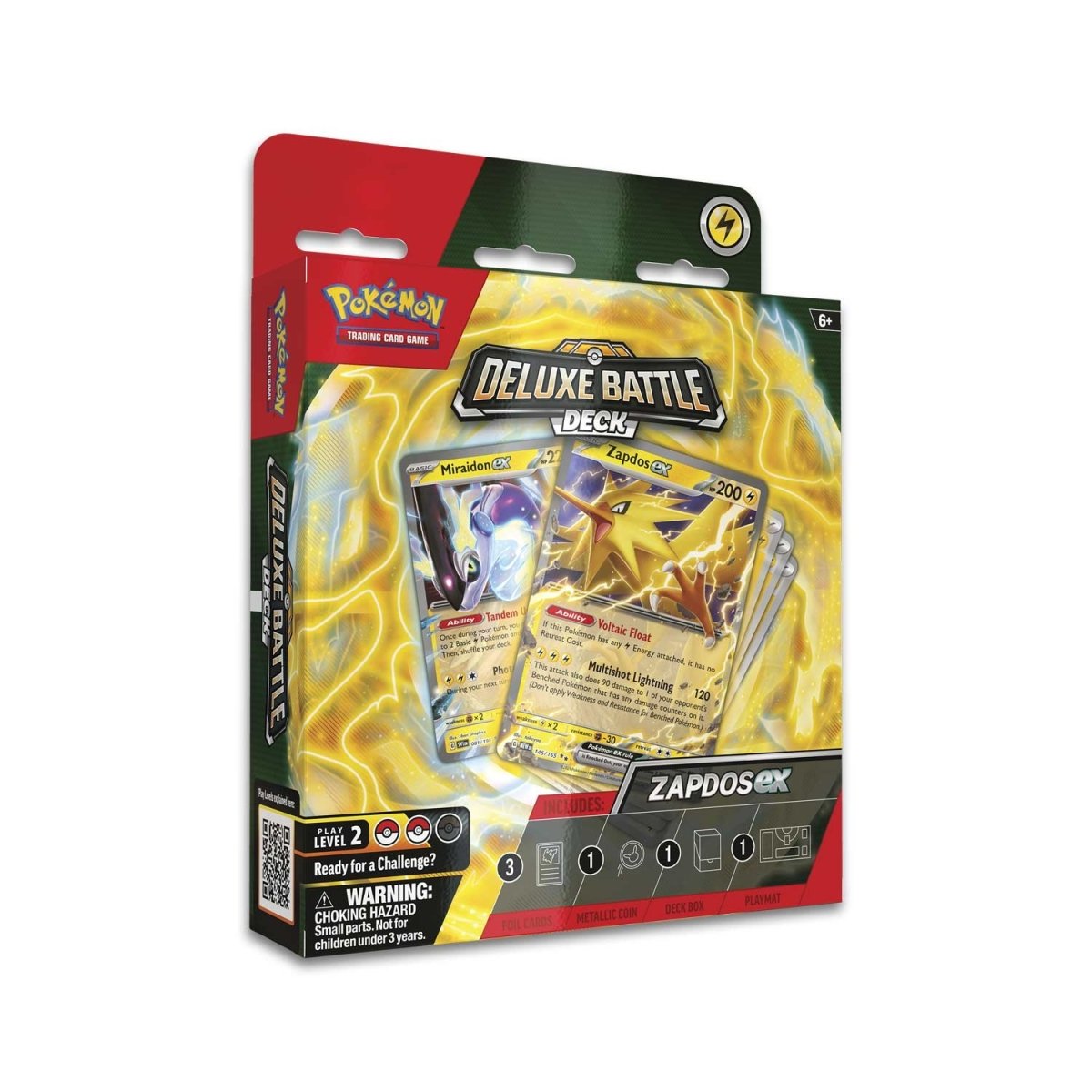 Pokémon CCG dt.: Karmesin & Purpur Deluxe Kampfdeck Zapdos ex