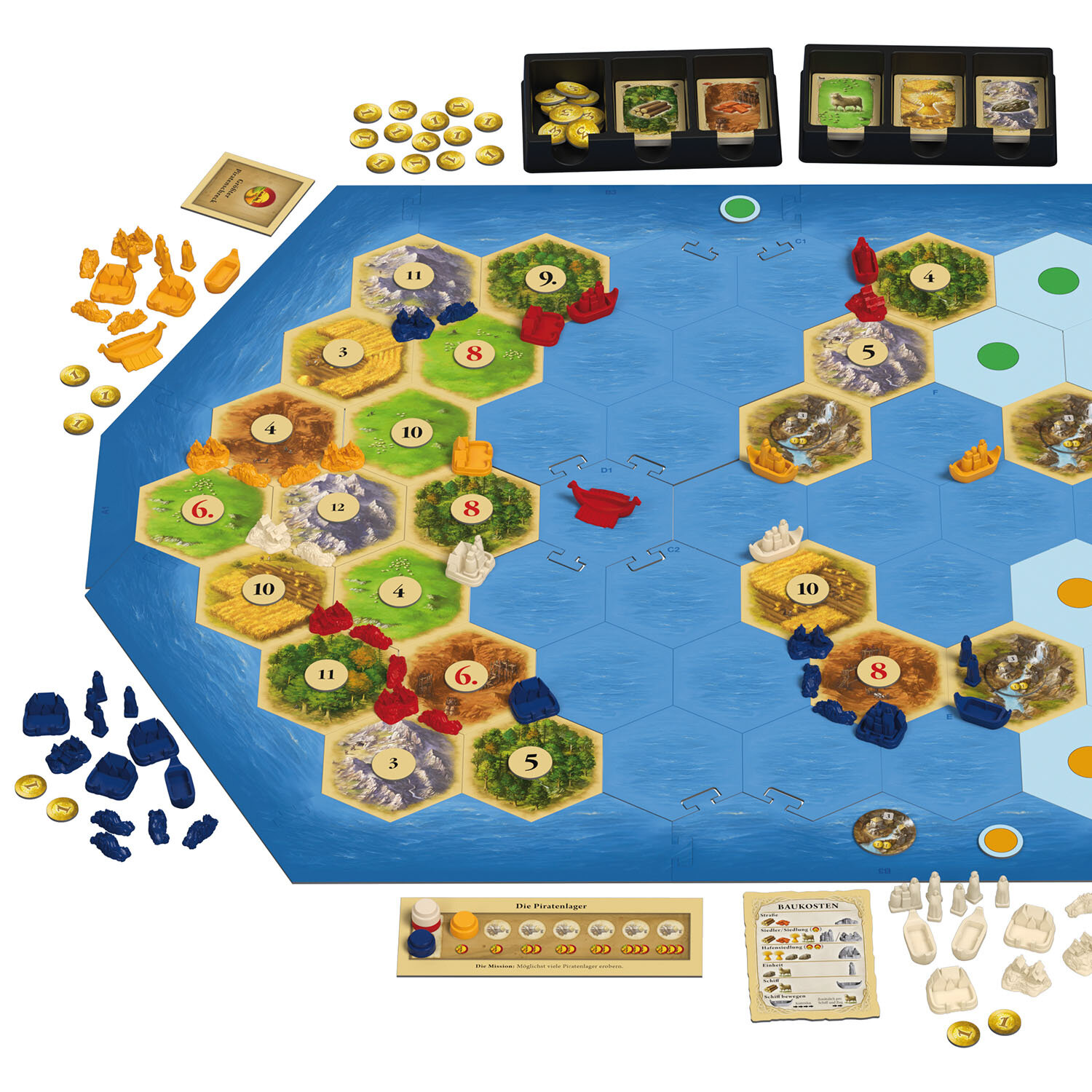 Catan: Entdecker & Piraten Erweiterung